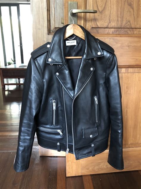 slp jacket replica|【QC】 PELTIANO SLP L01 Saint Laurent Leather Jacket (my.